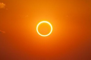 Annular solar eclipse - Solar eclipse for kids