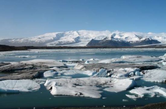 Jökulsárlón lake - Iceland facts for kids