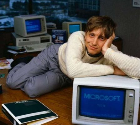 young bill gates