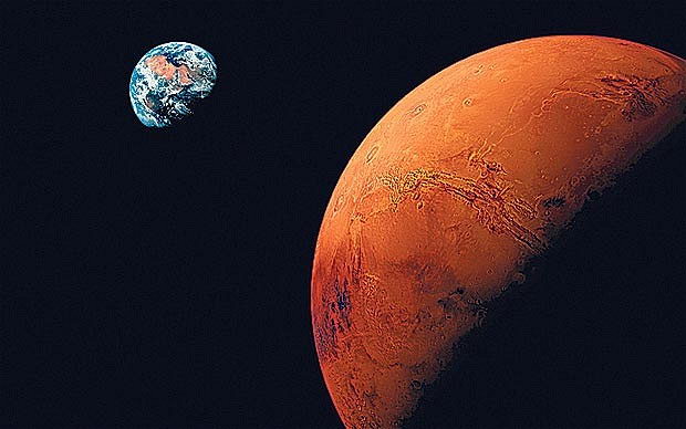 Mars vs earth - Mars Facts For Kids