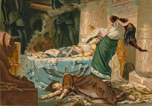 Death of Cleopatra - Cleopatra Facts For Kids